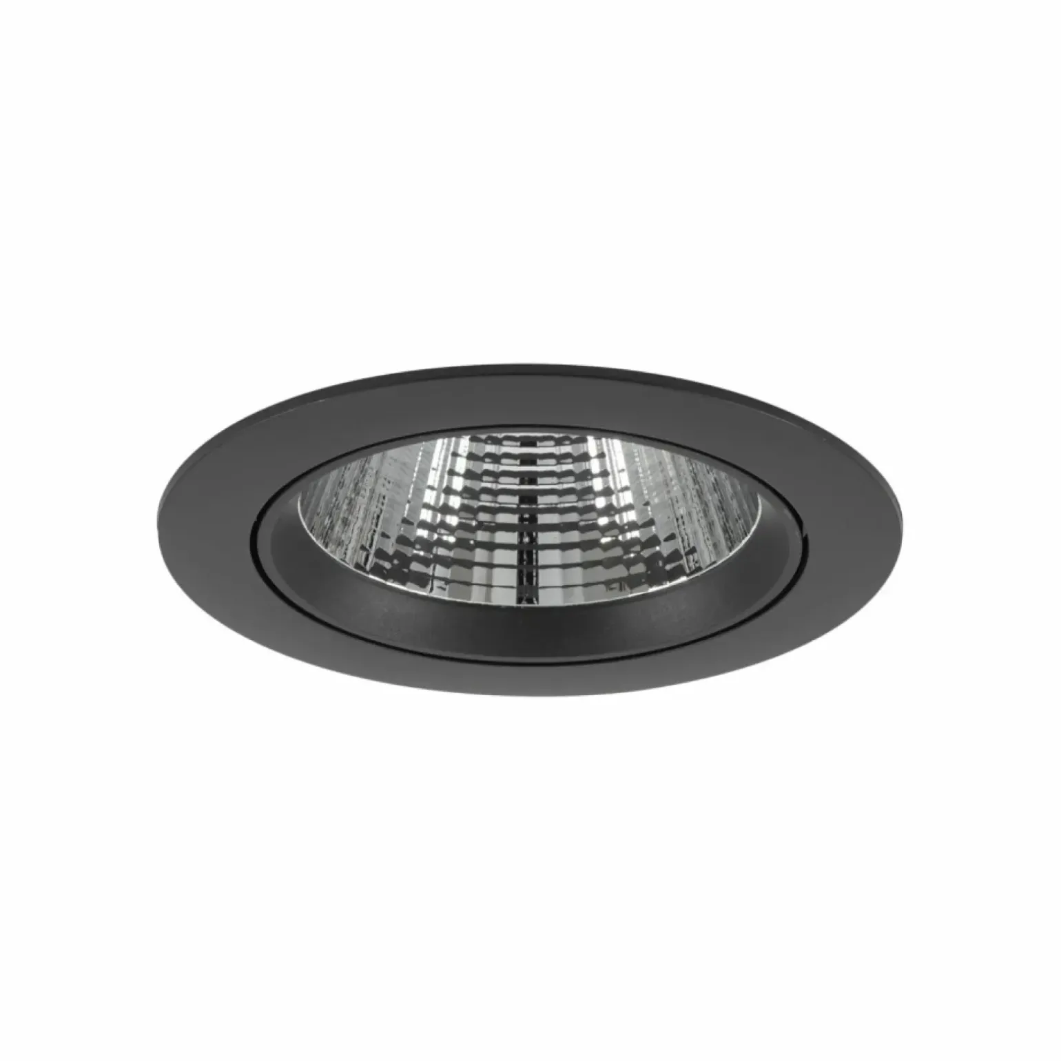 Sklep Kaja Czarne oczko wpustowe LED 15W 3000K ⌀14cm 10557 EGINA LED | Kaja