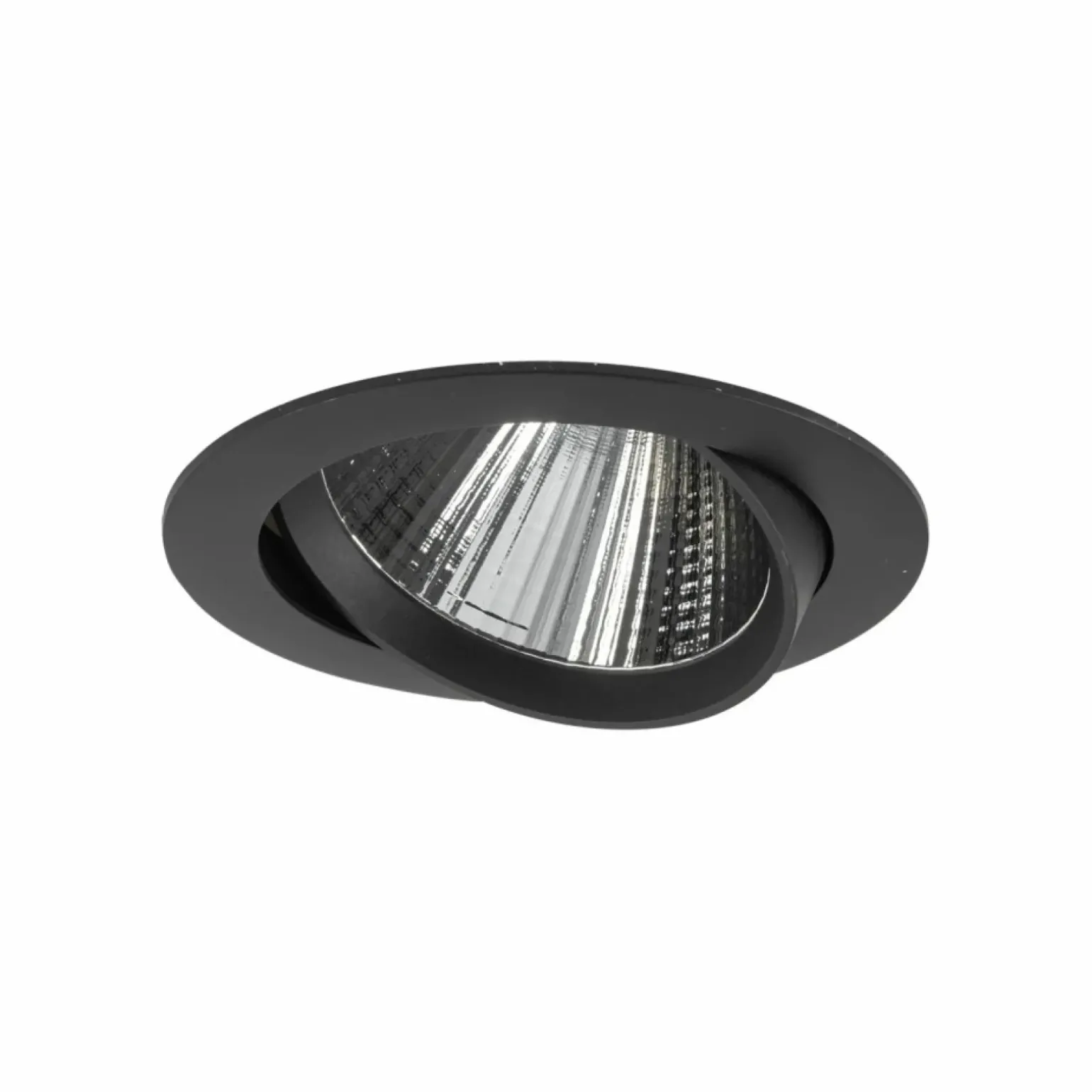Sklep Kaja Czarne oczko wpustowe LED 15W 3000K ⌀14cm 10557 EGINA LED | Kaja