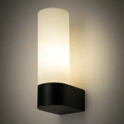 Sklep Kaja Czarno-biała lampa ścienna do łazienki 10725 NATALIE | Kaja