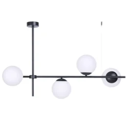 Flash Sale Czarno-biała lampa sufitowa w nowoczesnym stylu K-4736 | Kaja Żyrandole Nowoczesne