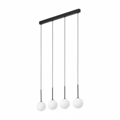 Cheap Czarno-biała lampa wisząca do kuchni TK 4503 MARTIN | Kaja Oświetlenie Żyrandole Nowoczesne