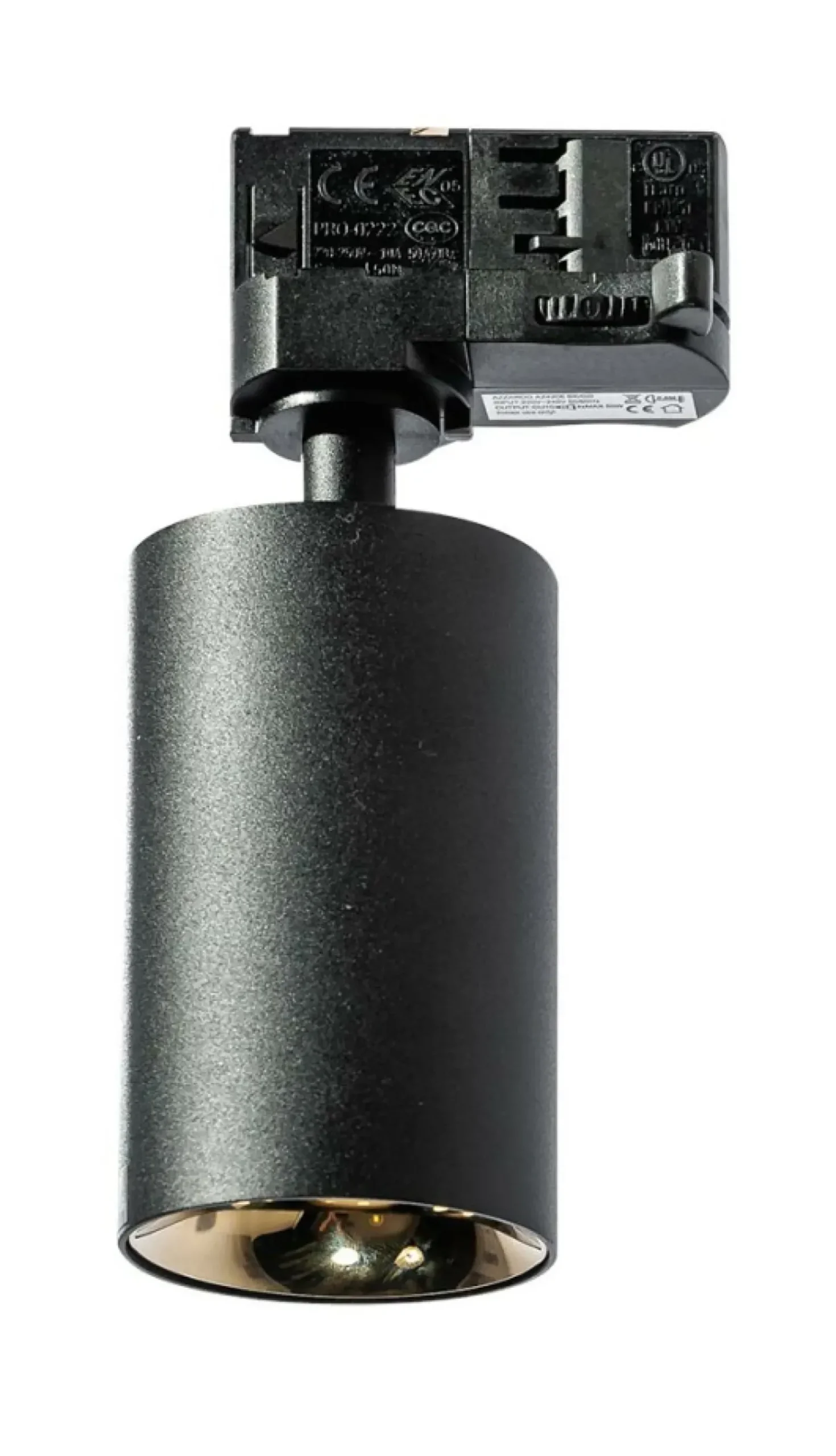 Sklep Kaja Czarno-złota głowica do szynoprzewodu GU10 AZ4206 EIGER | Kaja