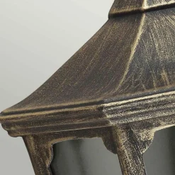 Sklep Kaja Czarno-złota lampa elewacyjna GZH-CKL7 z serii CRICKLADE