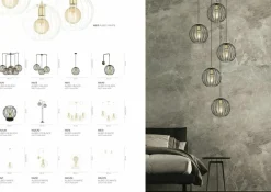 Sklep Kaja Czarno-złota lampa stołowa druciany klosz 144/LN1 | Kaja Oświetlenie