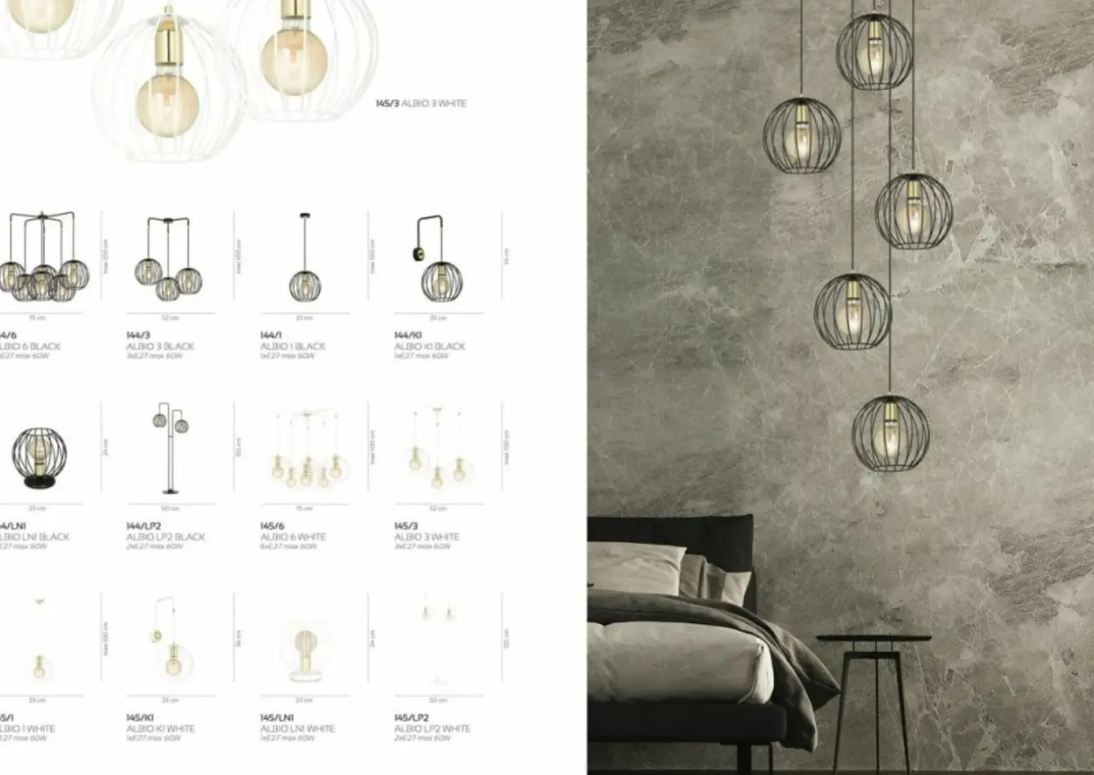 Sklep Kaja Czarno-złota lampa stołowa druciany klosz 144/LN1 | Kaja Oświetlenie