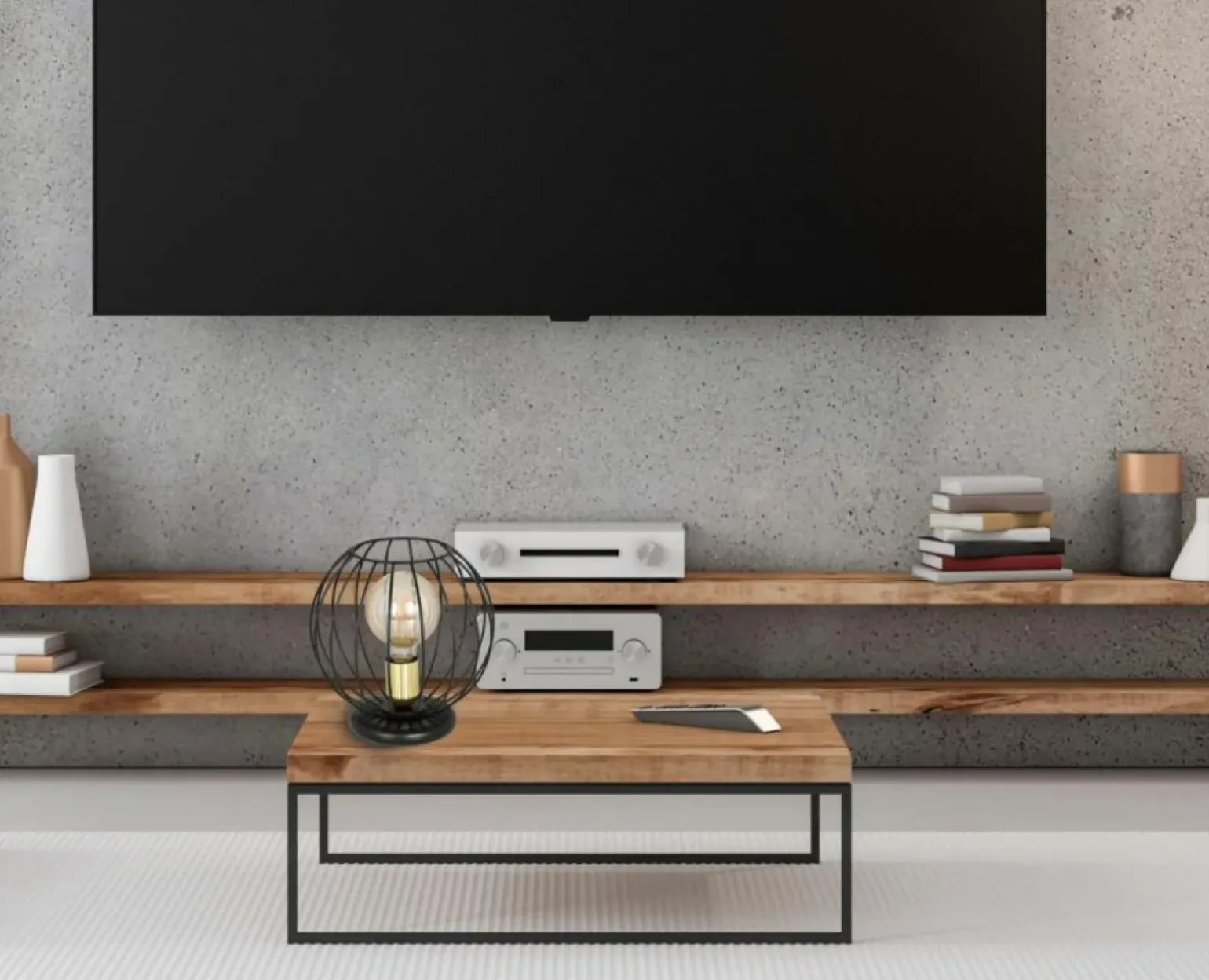 Sklep Kaja Czarno-złota lampa stołowa druciany klosz 144/LN1 | Kaja Oświetlenie