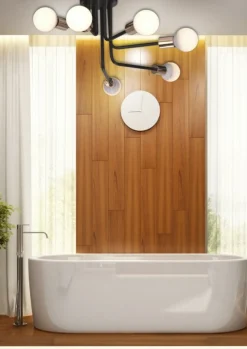 Best Czarno-złota lampa sufitowa do salonu 36-56542 z serii SPILL | Kaja Żyrandole Nowoczesne