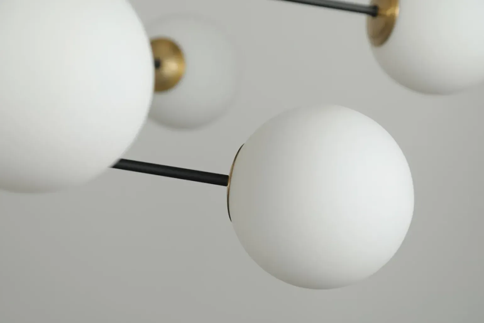 Store Czarno-złota lampa wisząca nad stół AZ4423 OVIEDO | Kaja Oświetlenie Żyrandole Nowoczesne