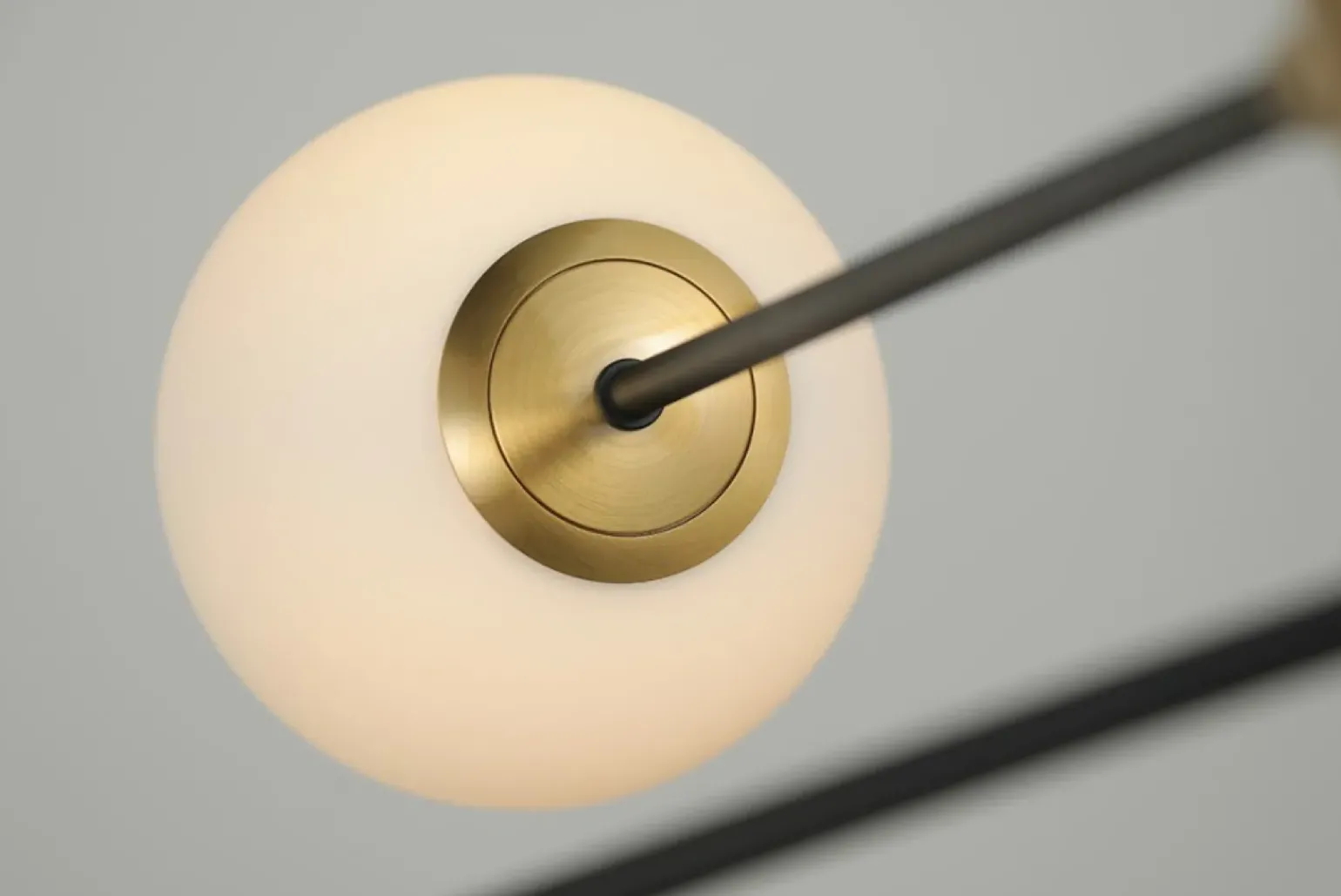 Store Czarno-złota lampa wisząca nad stół AZ4423 OVIEDO | Kaja Oświetlenie Żyrandole Nowoczesne