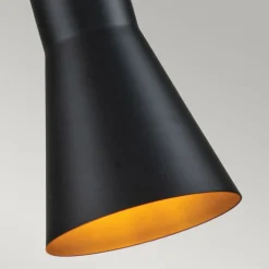 Best Sale Czarno-złota lampa wisząca z ozdobą ETOILE-P-S-MB z serii ETOILE Żyrandole Nowoczesne