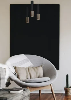 Cheap Czarno-złota, minimalistyczna lampa K-4872 ASTINA | Kaja Oświetlenie Żyrandole Nowoczesne