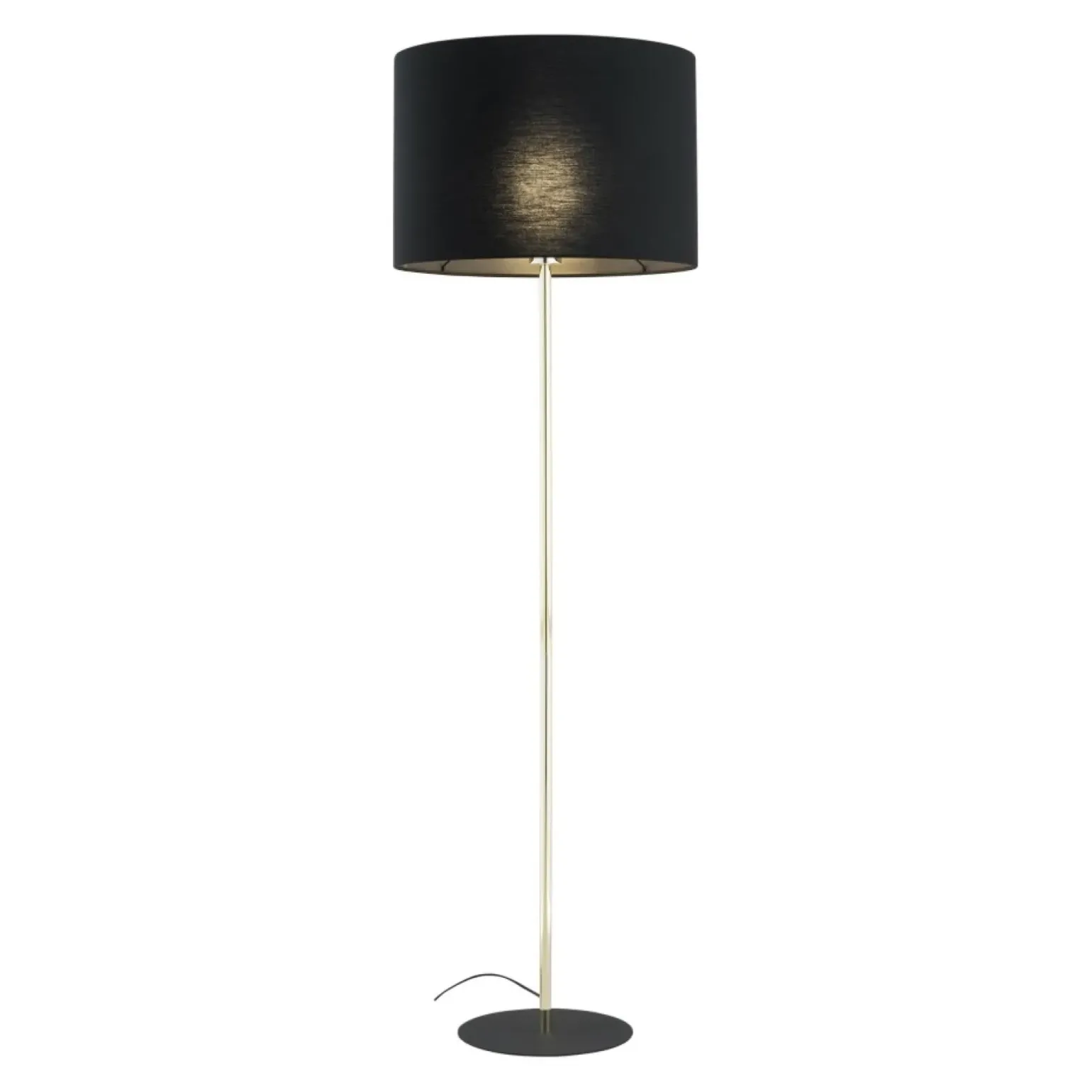 Sklep Kaja Czarno-złota, prosta lampa stojąca TK 16029 UMBERTO BLACK GOLD | Kaja