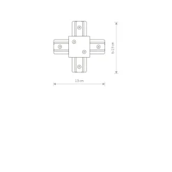 Sklep Kaja łącznik typu X do szyny 8837 | Kaja Oświetlenie