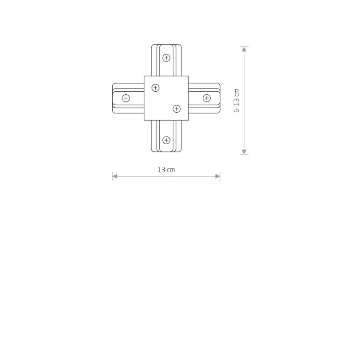 Sklep Kaja łącznik typu X do szyny 8837 | Kaja Oświetlenie