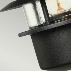 Sklep Kaja Czarny, elegancki kinkiet elewacyjny HELSINGOR-BK z serii HELSINGOR