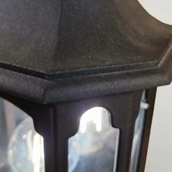 Sklep Kaja Czarny, gustowny kinkiet elewacyjny CP7-BLACK z serii CHAPEL