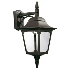 Sklep Kaja Czarny kinkiet elewacyjny, ponadczasowy CP2-BLACK z serii CHAPEL