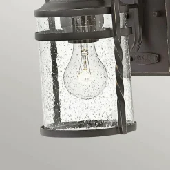 Sklep Kaja Czarny kinkiet, latarnia naścienna HK-CASA-S z serii CASA