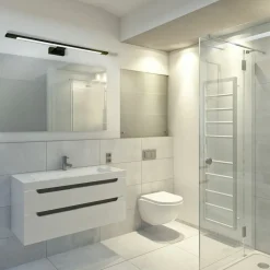 Sklep Kaja Czarny kinkiet nad lustro 60x11,5cm LED ML5570 SHINE | Kaja