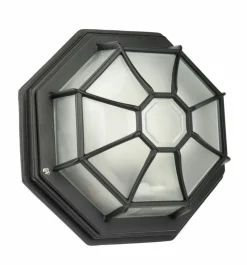 Sklep Kaja Czarny kinkiet, plafon zewnętrzny K 3012/P SZ z serii RETRO CLASSIC | Kaja Oświe