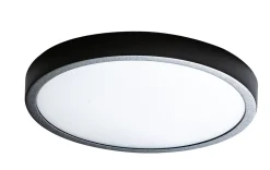 Sklep Kaja Czarny klasyczny plafon LED neutralny AZ4240 MALTA | Kaja Oświetlenie