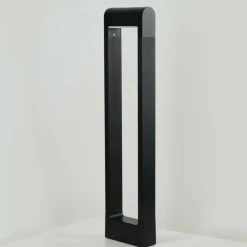 Sklep Kaja Czarny, ledowy słupek ogrodowy 70cm wysokości AZ6317 FRAME | Kaja