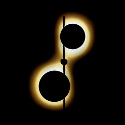 Sklep Kaja , loftowy kinkiet na dwa źródła światła K-4638 | Kaja