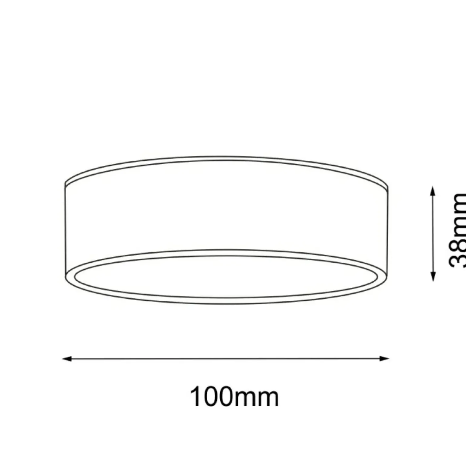 Sklep Kaja Czarny, niski spot LED do łazienki IP44 4000K ANT 8575 z serii TOTTO