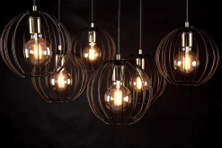 Sklep Kaja nowoczesny kinkiet z drucianym kloszem 144/K1 | Kaja