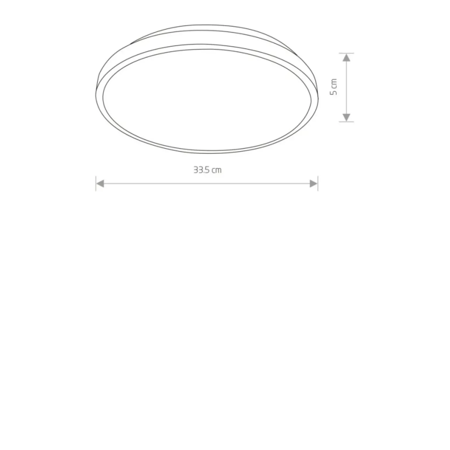 Sklep Kaja plafon, wbudowany LED, moc 22W, 4000K 8183 | Kaja Oświetlenie