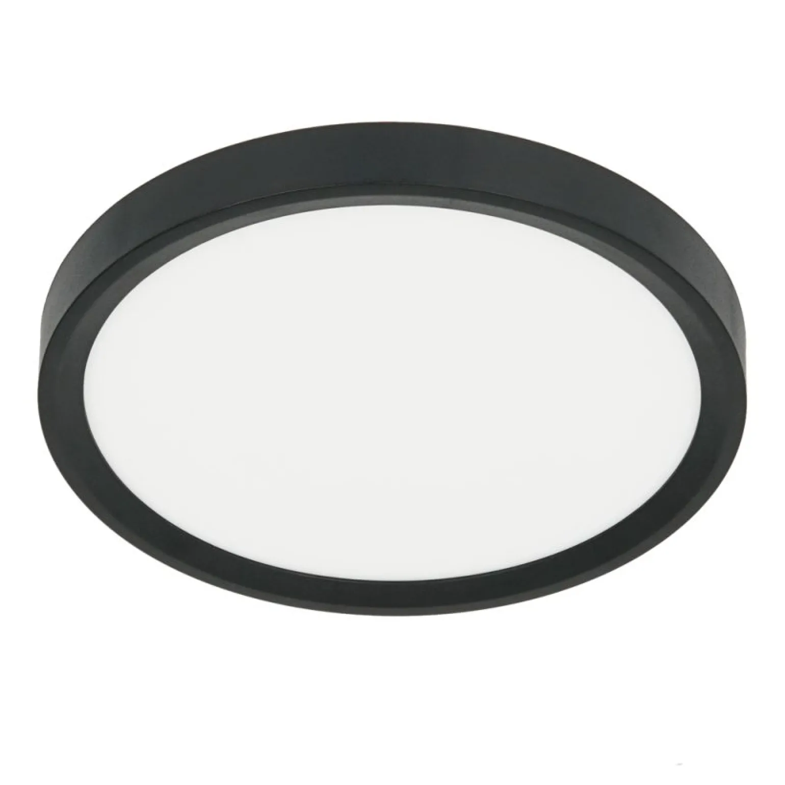 Sklep Kaja Czarny plafon, zmienna barwa 3000K - 6000K ⌀23cm ML0438 MAQ | Kaja