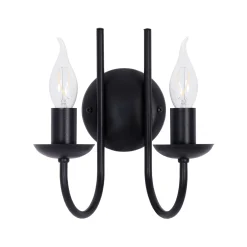 Sklep Kaja , podwójny kinkiet, styl industrialnym K-4973 | Kaja Oświetlenie