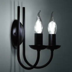 Sklep Kaja , podwójny kinkiet, styl industrialnym K-4973 | Kaja Oświetlenie