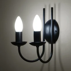 Sklep Kaja , podwójny kinkiet, styl industrialnym K-4973 | Kaja Oświetlenie