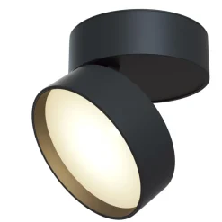 Sklep Kaja Czarny reflektor natynkowy LED C024CL-L18B ONDA | Kaja Oświetlenie