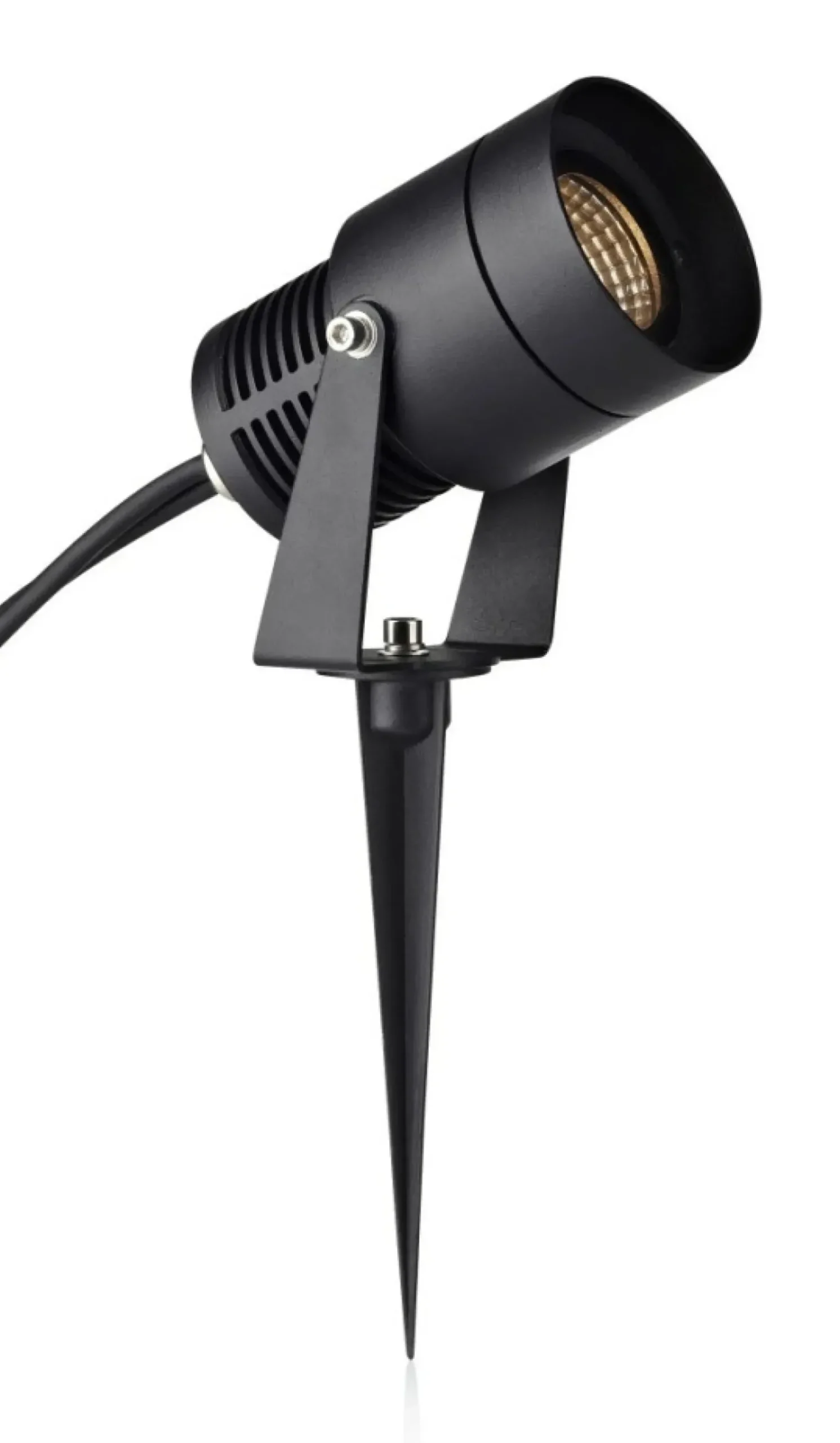 Sklep Kaja Czarny reflektor z regulowanym kątem świecenia, system GARDEN24 106930