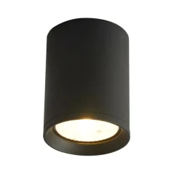 Sklep Kaja Czarny spot natynkowy LED 9W 3000K ⌀8cm OPN-2003-3K CERVIA | Kaja