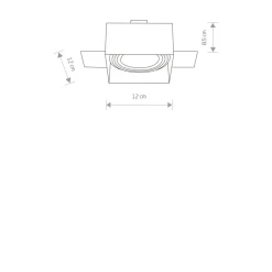 Sklep Kaja spot podtynkowy, trzonek GU10 ES111 9404 | Kaja Oświetlenie