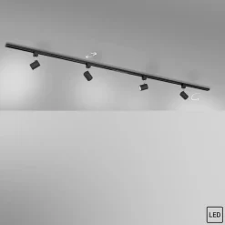 Sklep Kaja zestaw sufitowy z czterema reflektorami 11716-18 z serii TARIK