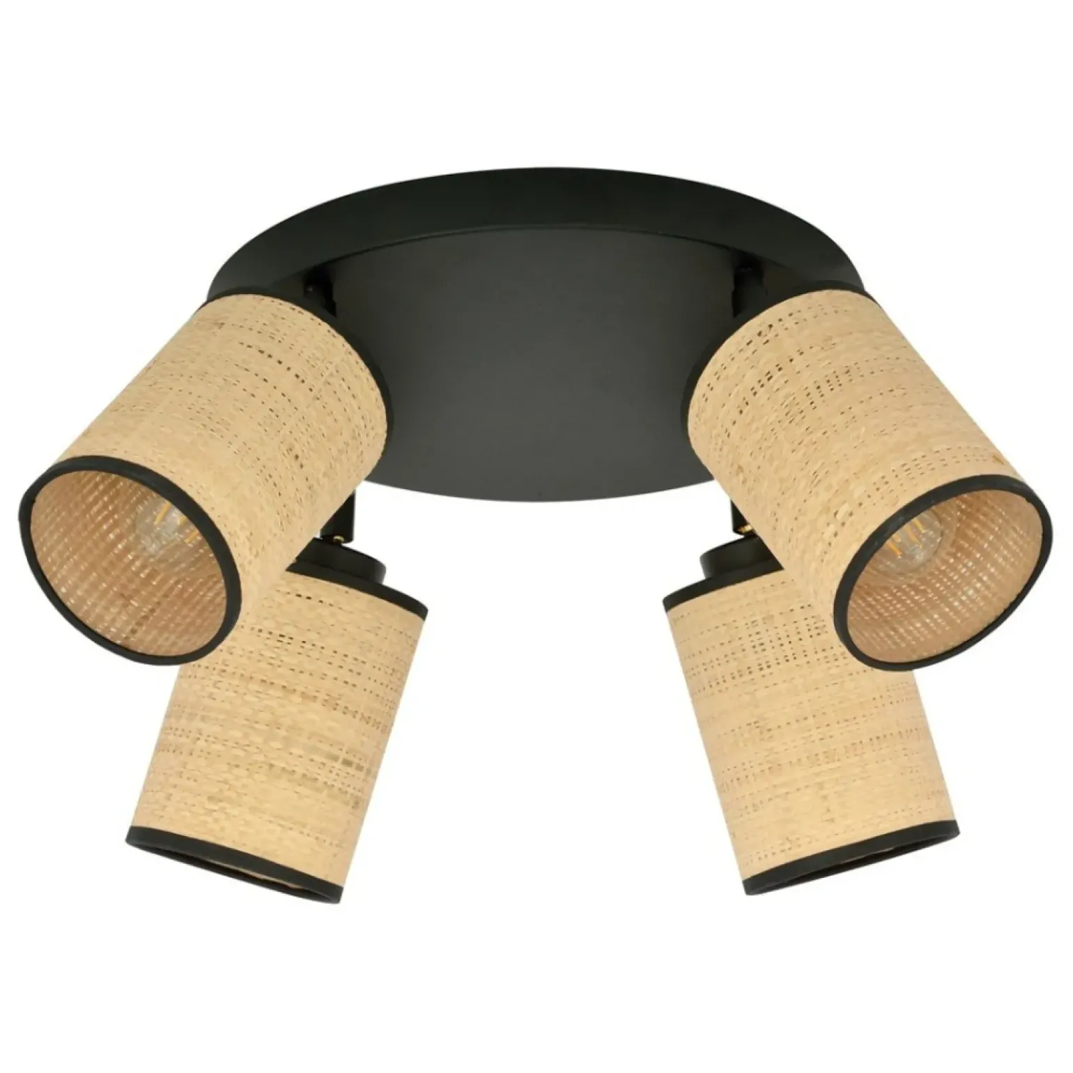 Sale Czteropunktowa lampa sufitowa w stylu eco 1151/4PREM YOGA | Kaja Żyrandole Nowoczesne