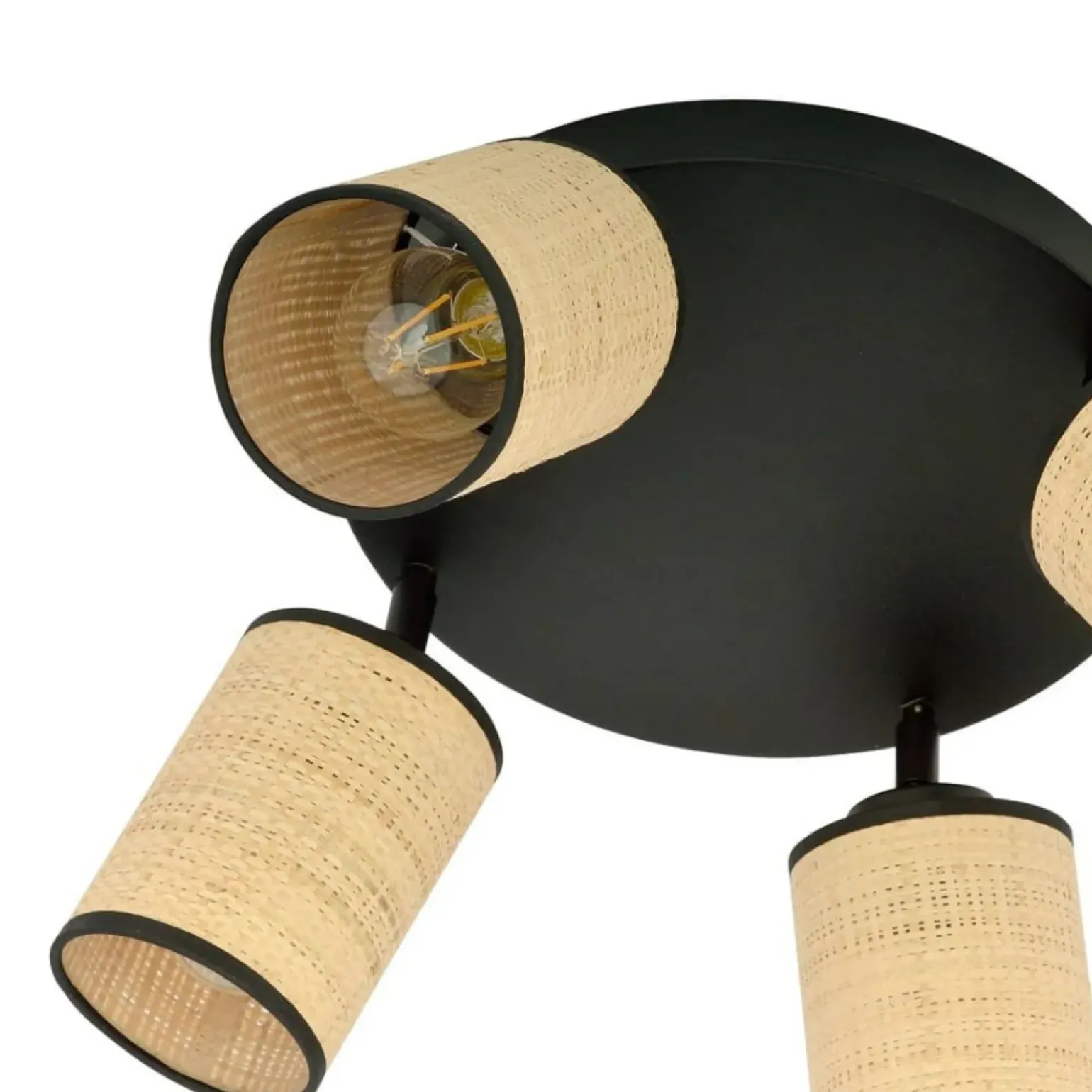 Sale Czteropunktowa lampa sufitowa w stylu eco 1151/4PREM YOGA | Kaja Żyrandole Nowoczesne
