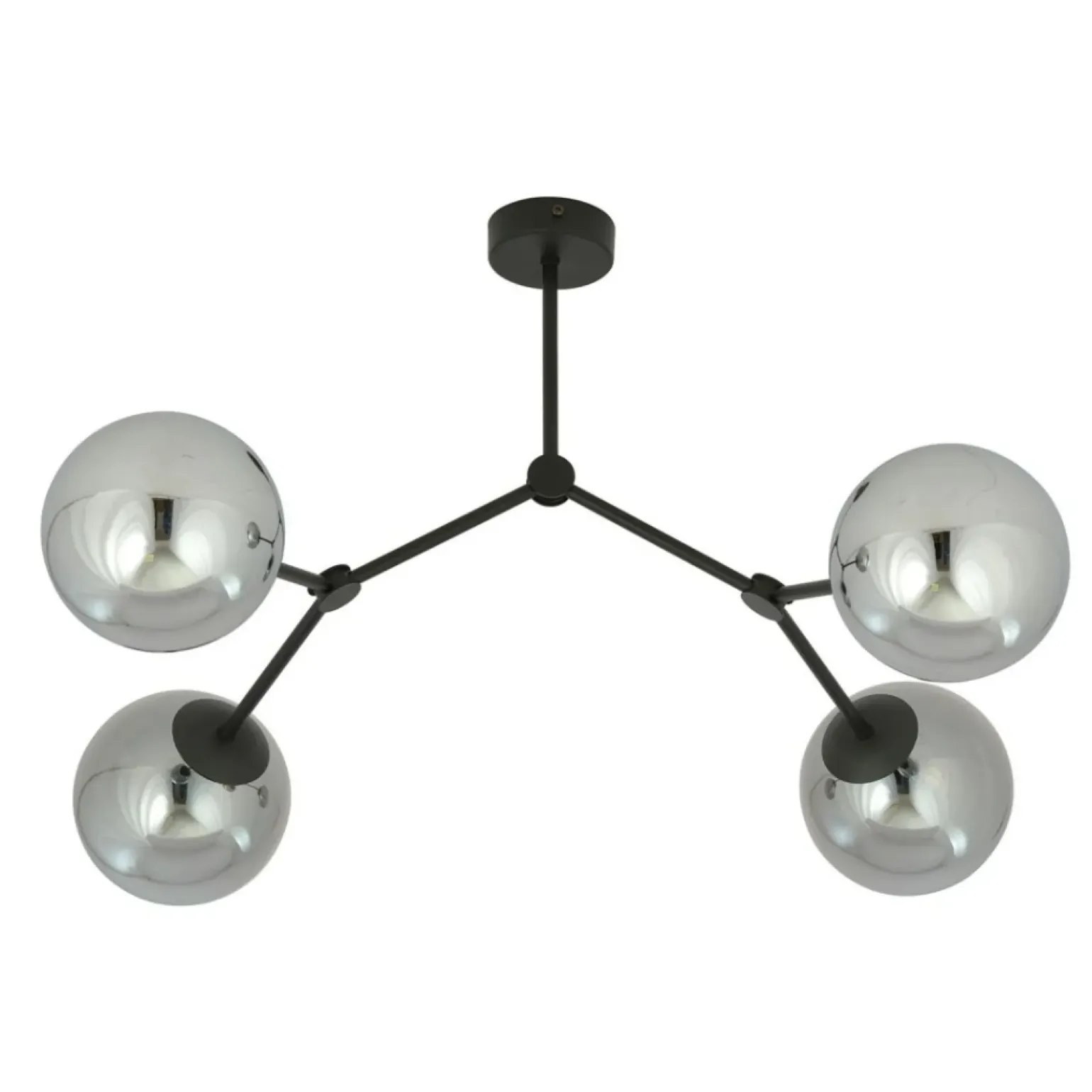 Flash Sale Czteropunktowa, loftowa lampa do sypialni 1134/4 SPACE | Kaja Żyrandole Nowoczesne