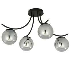 Clearance Czteroramienna lampa sufitowa z kloszami 1110/4 BOSTON | Kaja Żyrandole Nowoczesne