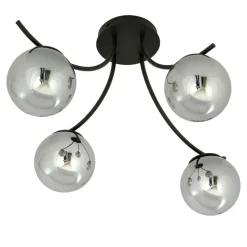Clearance Czteroramienna lampa sufitowa z kloszami 1110/4 BOSTON | Kaja Żyrandole Nowoczesne