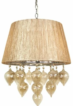 Sklep Kaja Dekoracyjna, abażurowa lampa wisząca 33-04567 ELISSA | Kaja