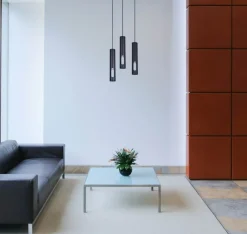 Cheap Dekoracyjna, czarna lampa wisząca K-4866 ENOLA | Kaja Oświetlenie Żyrandole Nowoczesne