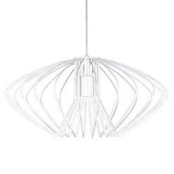 Cheap Dekoracyjna, druciana lampa wisząca K-3407 BIAŁY TIZI | Kaja Żyrandole Nowoczesne
