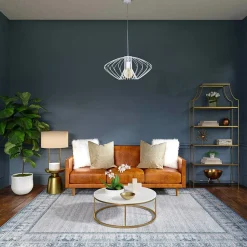 Cheap Dekoracyjna, druciana lampa wisząca K-3407 BIAŁY TIZI | Kaja Żyrandole Nowoczesne