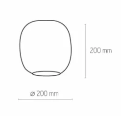 Store Dekoracyjna, kolorowa lampa wisząca TK 3184 ELIO | Kaja Oświetlenie Żyrandole Nowoczesne