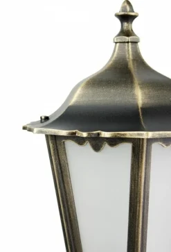 Sklep Kaja Dekoracyjna lampa elewacyjna, czarna K 3012/1/BD z serii RETRO MAXI | Kaja Oświe